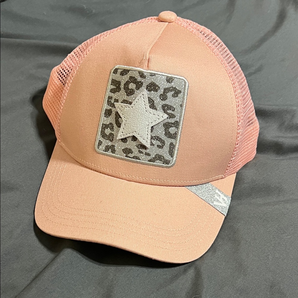 Vintage Havana Peach Star Patch Hat